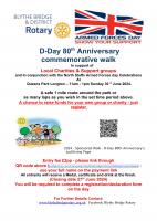 Sponsored Walk Poster